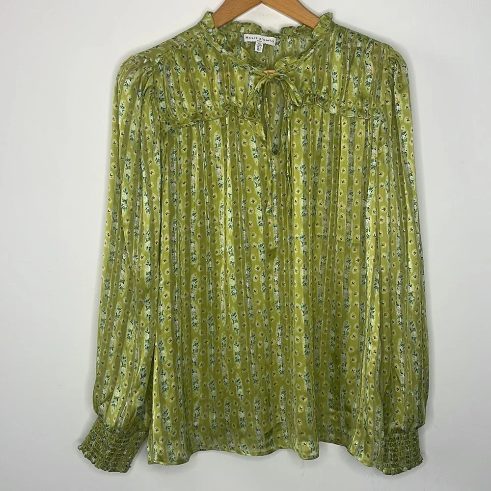 NWOT Maison d’Amélie Blouse - Picture 4 of 9
